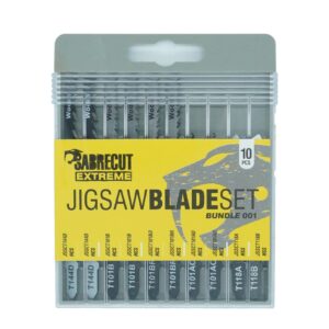 10pcs T Shank Mixed Jigsaw Blade Set 01 - JSSCK001