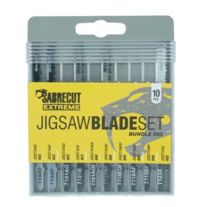 10pcs T Shank Mixed Jigsaw Blade Set 02 - JSSCK002