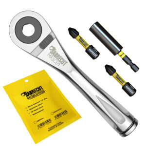 4pcs Mini Micro Ratchet 1/4" Hex Kit - MRSC01K1
