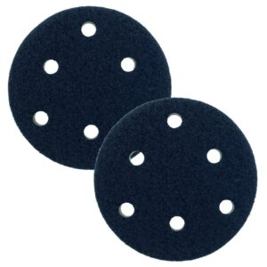 2pcs 125mm Soft Density PU Orbital Sander Interface Pads For 125mm Dual Action Sanders - OSSCIP004_2
