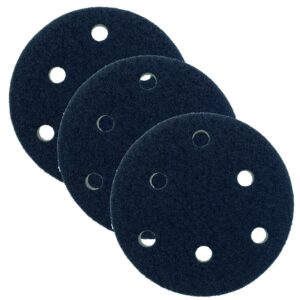 3pcs 125mm Soft Density PU Orbital Sander Interface Pads For 125mm Dual Action Sanders - OSSCIP004_3