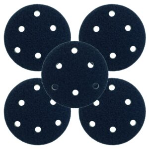 5pcs 125mm Soft Density PU Orbital Sander Interface Pads For 125mm Dual Action Sanders - OSSCIP004_5