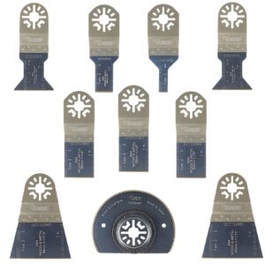 10pcs Universal Arbour Bi-Metal Mixed Blades Kit - PRK10BM