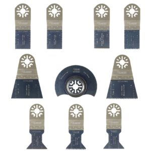 10pcs Universal Arbour Mixed Blades Kit - PRK10D