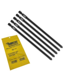 5pcs 127mm PH2 Autofeed Bits for Fein ASCT14M ASCT18M - SC127PH2B_5