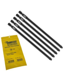 5pcs 141mm PZ2 Autofeed Bits for Makita 6834 - SC141PZ2_5