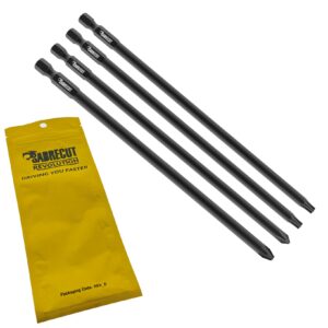 4pcs 177mm PH2 PZ2 TX20 TX25  Autofeed Bits for Makita DFR750 DFR750RME BFR750 6844 - SC177K4