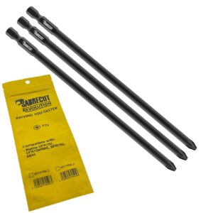 3pcs 177mm PZ2 Autofeed Bits for Makita DFR750 DFR750RME BFR750 6844 - SC177PZ2_3