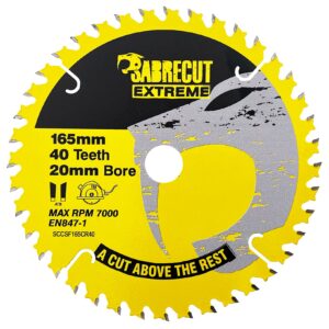 1pc 165mm 40T Saw Blade - SCCSF165CR40
