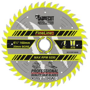 1pc 160mm 40T Wood Cutting Saw Blade - SCCSW16040
