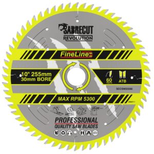1pc 255mm 60T Wood Cutting Saw Blade - SCCSW25560