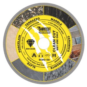 1pc 150mm Continuous Rim Diamond Cutting Disc - SCDC150