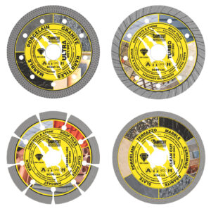 4pcs 125mm Diamond Cutting Discs Kit - SCDK125