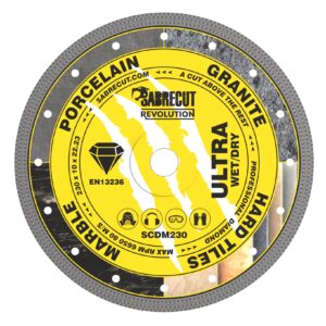 1pc 230mm Mesh Turbo Diamond Cutting Disc - SCDM230