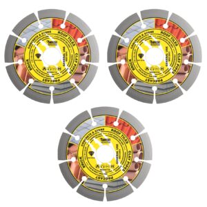 3pcs 115mm Segmented Diamond Cutting Discs - SCDS115_3
