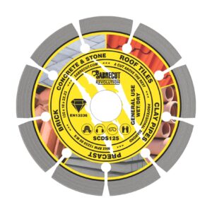 1pc 125mm Segmented Diamond Cutting Disc - SCDS125