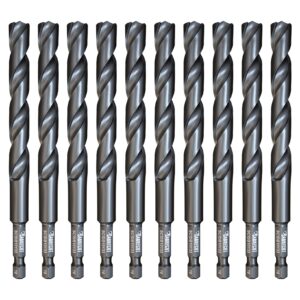 10pcs 10mm HSS Impact Drill Bits - SCIDB10133_10