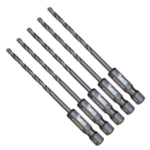 5pcs 3.5mm HSS Impact Drill Bits - SCIDB3584_5