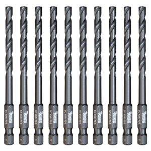 10pcs 5mm HSS Impact Drill Bits - SCIDB5100_10