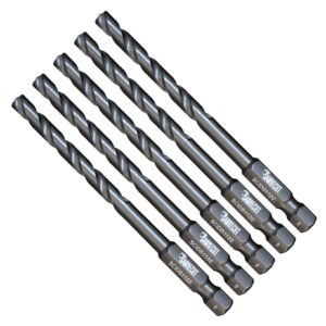 5pcs 5mm HSS Impact Drill Bits - SCIDB5100_5