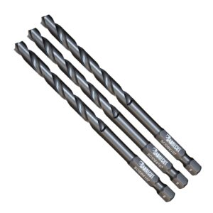 3pcs 6mm HSS Impact Drill Bits - SCIDB6107_3