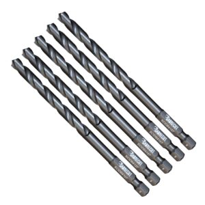5pcs 6mm HSS Impact Drill Bits - SCIDB6107_5