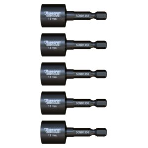 5pcs 13mm Hex Head Socket Driver Bits - SCND1350_5