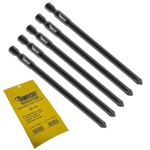 5pcs 110mm PH2 Autofeed Bits for Makita 6830 6831, Helfer MSV-6 & BUHNEN 20-45 - SCP110PH2_5