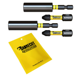 2pcs 60mm Magnetic Impact Bit Holders - SCP1460M_2