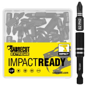 41pcs 25mm Phillips (PH2) Impact Screwdriver Bits and Holder Kit - SCPA25_41PH