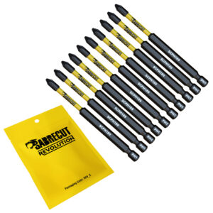 10pcs 89mm Phillips (PH1) Impact Screwdriver Bits - SCPH189_10