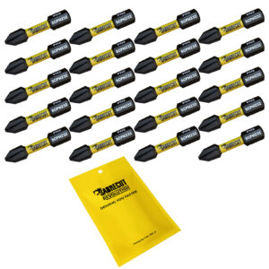 20pcs 32mm Phillips (PH2) Impact Screwdriver Bits - SCPH232_20