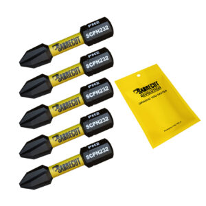 5pcs 32mm Phillips (PH2) Impact Screwdriver Bits - SCPH232_5