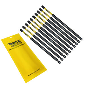 10pcs 152mm Phillips (PH3) Impact Screwdriver Bits - SCPH3152_10