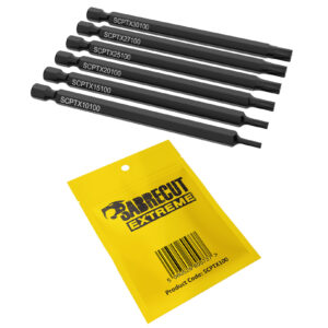 6pcs 100mm Torx Mixed Screwdriver Bits - SCPTX100