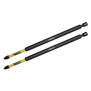 2pcs 152mm Pozidriv (PZ1) Impact Screwdriver Bits - SCPZ1152_2