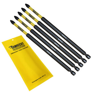 5pcs 152mm Pozidriv (PZ2) Impact Screwdriver Bits - SCPZ2152_5