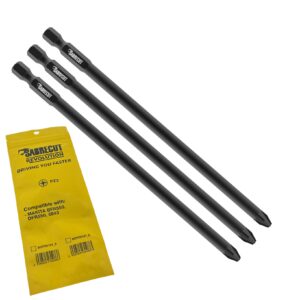 3pcs 157mm PZ2 Autofeed Bits for Makita BFR550 DFR550 6843 - SCPZ2157_3