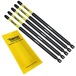5pcs 152mm Pozidriv (PZ3) Impact Screwdriver Bits - SCPZ3152_5