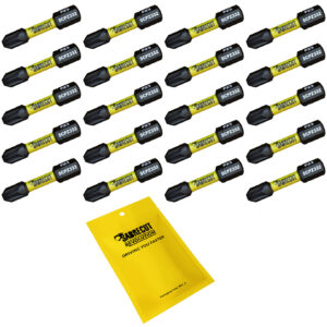 20pcs 32mm Pozidriv (PZ3) Impact Screwdriver Bits - SCPZ332_20
