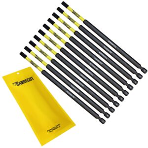 10pcs 152mm Hex (H4) Impact Screwdriver Bits - SCRH4152_10