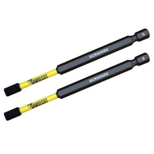 2pcs 89mm Hex (H5) Impact Screwdriver Bits - SCRH589_2
