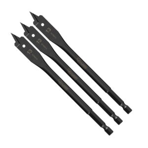 3pcs 13mm x 152mm Impact Rated Spade Bits - SCRIW13_3