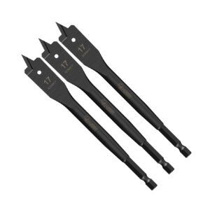 3pcs 17mm x 152mm Impact Rated Spade Bits - SCRIW17_3
