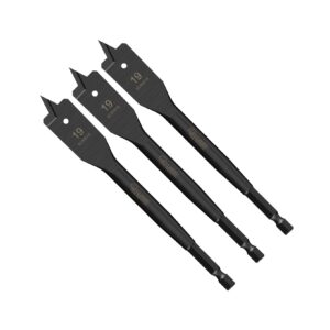 3pcs 19mm x 152mm Impact Rated Spade Bits - SCRIW19_3