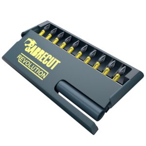 11pcs 32mm Pozidriv (PZ2) Impact Screwdriver Bits and Holder Kit - SCRKB11PZ2