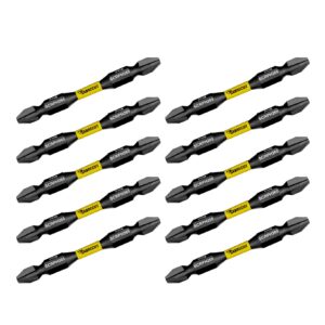 10pcs 65mm Phillips (PH2) Impact Screwdriver Bits - SCRPH265_10