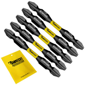 5pcs 65mm Phillips (PH2) Impact Screwdriver Bits - SCRPH265_5
