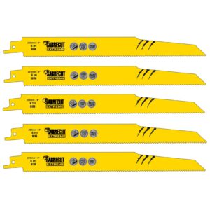 5pcs S1110DF 225mm 6TPI Reciprocating Saw Blades - SCRS1110DF_5