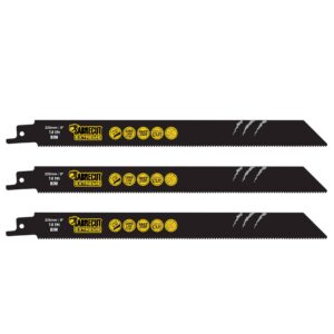 3pcs S1122BF 225mm 14TPI Reciprocating Saw Blades - SCRS1122BF_3